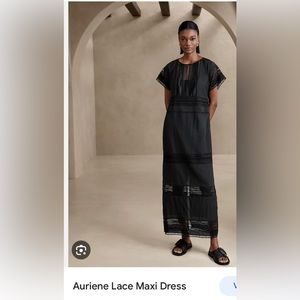 Banana Republic Auriene Lace Maxi Dress